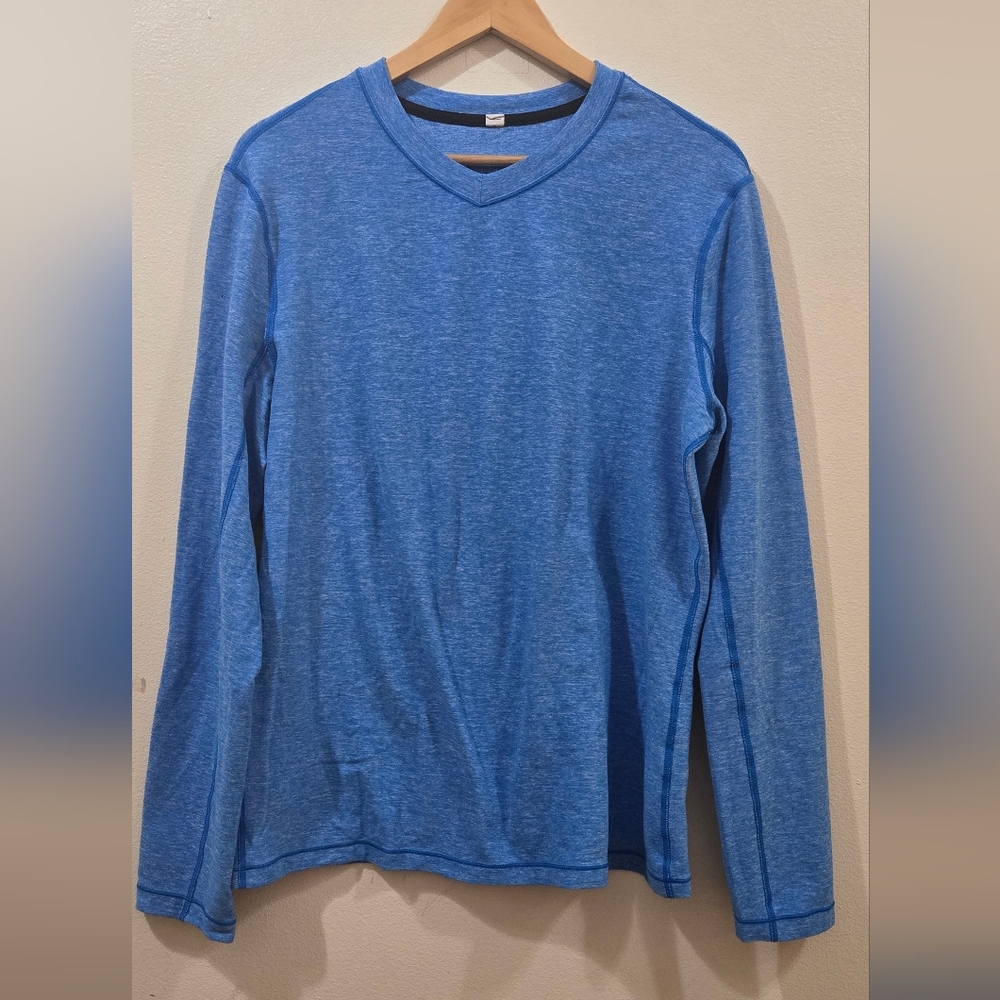 lululemon athletica Blue Long Sleeve Tee